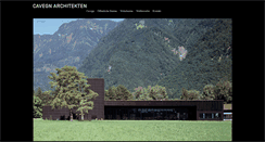 Desktop Screenshot of cavegn.li